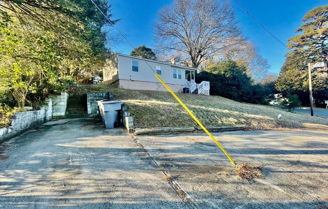 This 3 bedroom 1 bath home is located off Freedom Dr