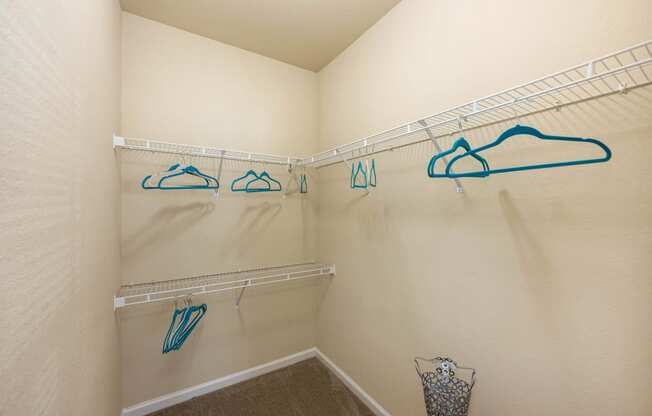 Walk in closet