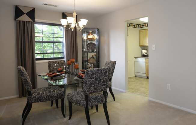 Large dining room at Liberty Gardens Apartments, Maryland, 21244