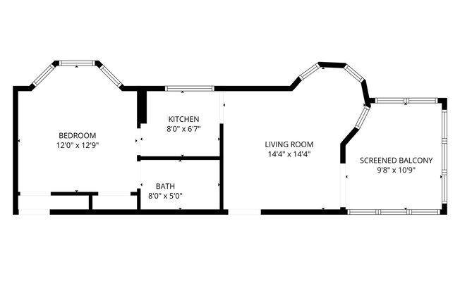 1 bed, 1 bath, 300 sqft, $1,045, Unit 1700 N 2nd St #3