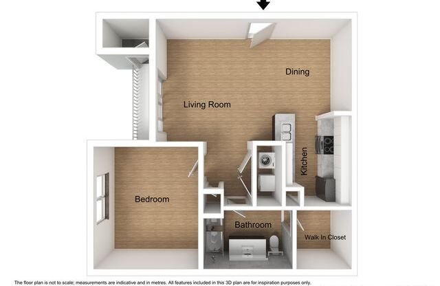 1 bed, 1 bath, 795 sqft, $950