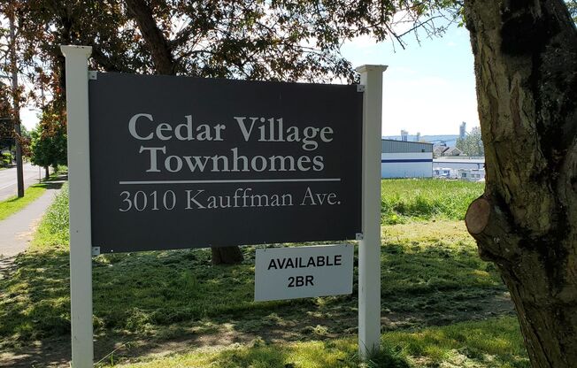 Welcome Home To Cedar Village Townhomes