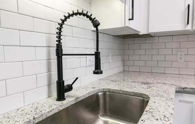 Gooseneck faucet