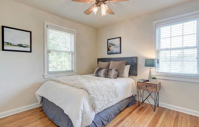 Bedroom at Kensington Place Apartments