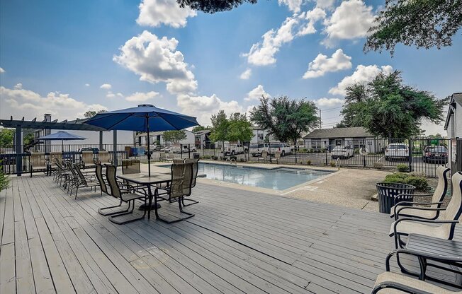 our apartments offer a swimming pool