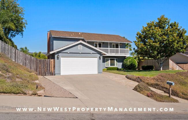 Renovated Poway 5-Bedroom, Available Now! Small Pet Ok!