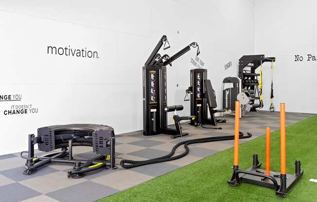 Crossfit training area - Arrowhead Landing Apartments