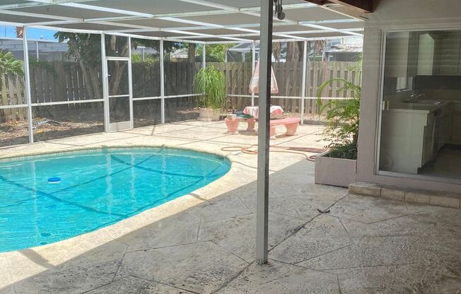 AMAZING POOL HOME FOR FAMILY AND ENTERTAINING! ONLY MINUTES FROM THE BEACH!