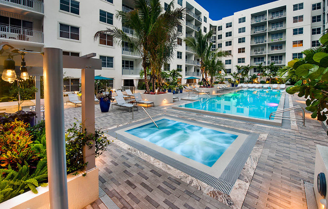Swimming Pool at Berkshire Lauderdale by the Sea, Ft. Lauderdale