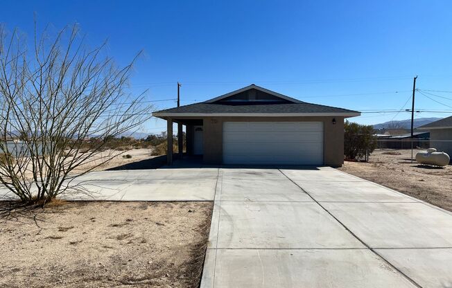 2 Bedroom 2 Bath home with Central HVAC - 2 Car Garage, Fenced Rear Yard