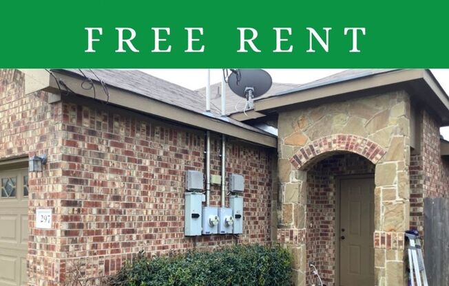 3 Weeks Free Rent 3/2/2  Off HWY 46/ No Carpet / Interior Washer & Dryer Connections / Pergola / Fenced in Backyard / CISD