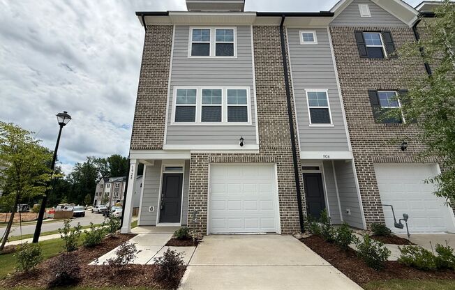 Stunning End Unit New Construction 3BD, 3.5BA Fuquay-Varina Townhome Near Shopping and Dining