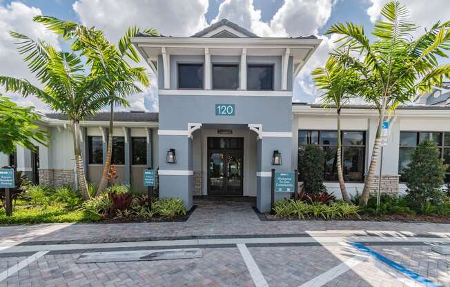 Exterior View of Leasing Office at Edge75, Naples, Florida