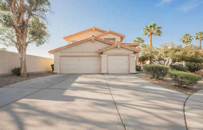 Desert Shores~4 bed with loft & 3 car garage!