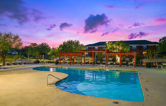 the swimming pool at the resort at governors crossing