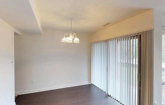 Ample natural light in a spacious living area at Trillium Apartments, Fairfax, Virginia