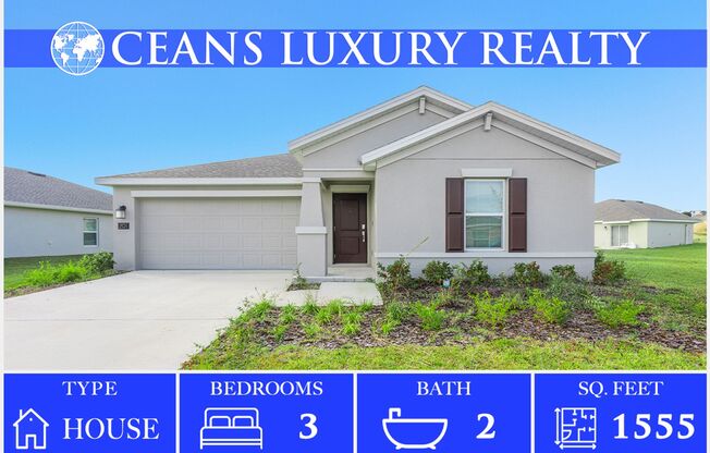 3 Bedroom New Build in Daytona Beach