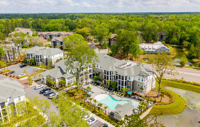 Top view at Proximity Apartments, Charleston, South Carolina