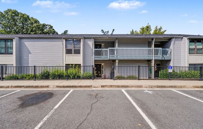 Charming 2BR/2BA South Charlotte Condo with Private Balcony & Fireplace