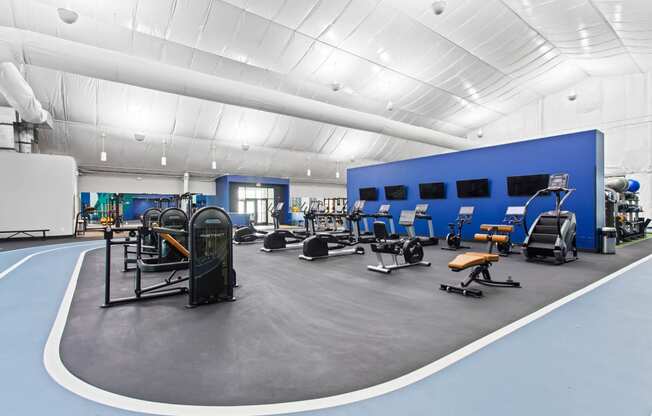 24-Hour Multi-Level Cardio And Weightlifting Center at The Annaline, Tennessee