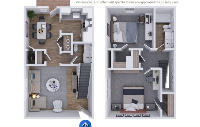2 beds, 1.5 baths, 1,066 sqft, $1,549, Unit 213I