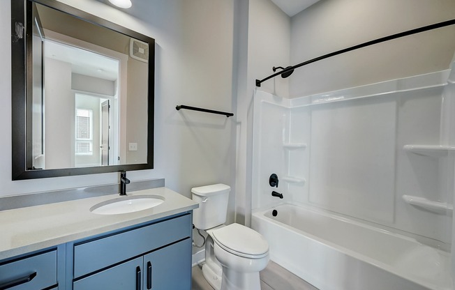 Midpoint Studio Model Bathroom and Vanity