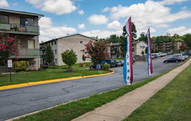 Lilly Garden Apartments Building Flags 14