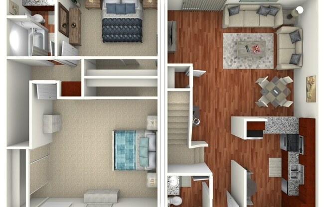 2 beds, 1.5 baths, 950 sqft, $2,810