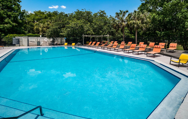 Swimming Pool at Reflections Apartment Homes in Gainesville, Florida, FL