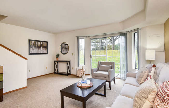Birch Lake Townhomes - Living Room