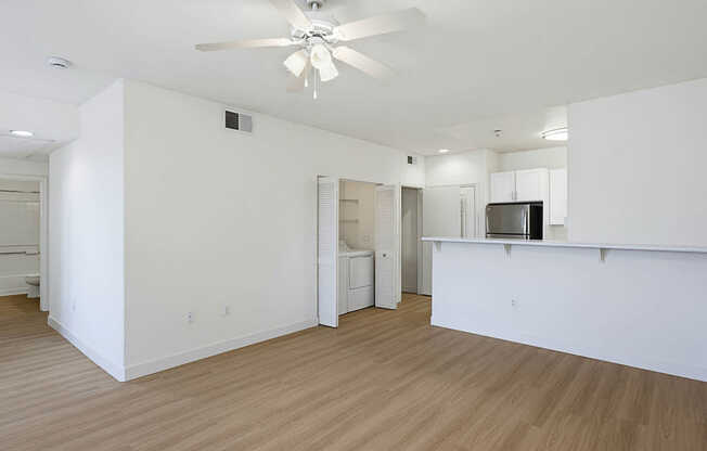 Living Room with Hard Surface Flooring