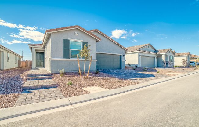 BRAND-NEW NEVER LIVED-IN 3-BEDROOM 2 BATHS HOME SINGLE STORY IN LAS VEGAS.