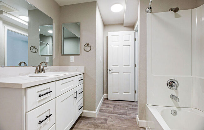 Bathroom With Bathtub at Citra Apartments LLC, San Diego, CA