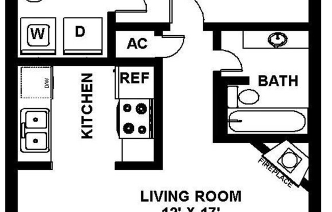 1 bed, 1 bath, 902 sqft, $990