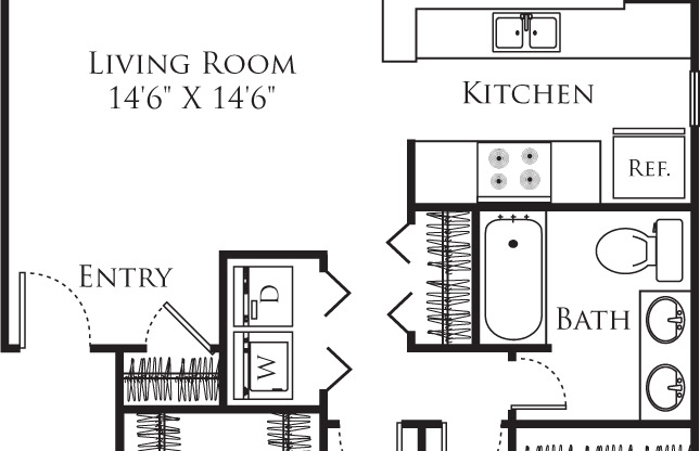 2 beds, 1 bath, 965 sqft, $2,949