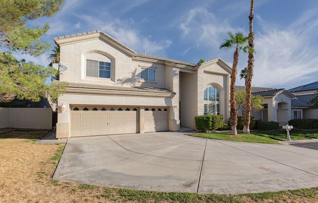 Enormous 6 bedroom home in guard gated Rhodes Ranch