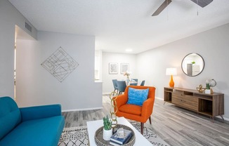 Full view of Livingroom at Paseo 51, Glendale