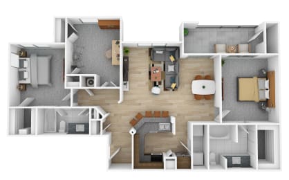 3 beds, 2 baths, 1,253 sqft, $1,865