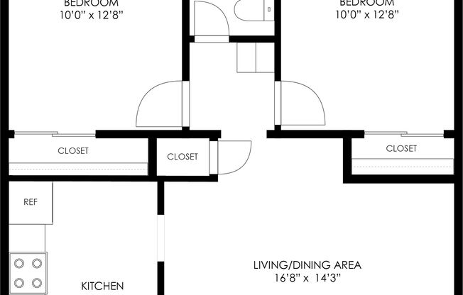 2 beds, 1 bath, 690 sqft, $1,169, Unit 3006-108