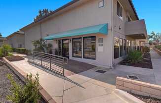 El Dorado Apartments Entrance to the leasing office