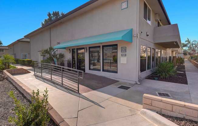 El Dorado Apartments Entrance to the leasing office