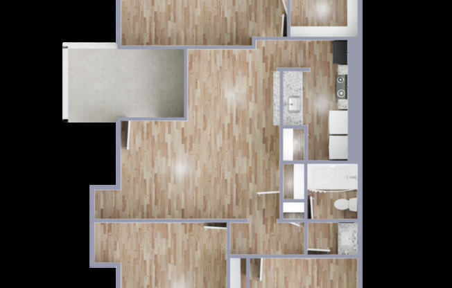 3 beds, 2 baths, 1,210 sqft, $1,729