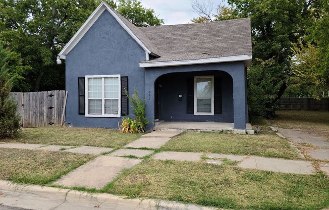 Three Bedroom Two bath Single family home;