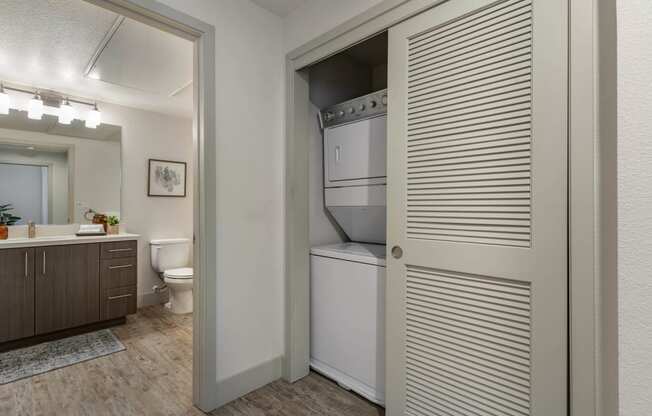 Bathroom/Washer and Dryer at Aventine, Hercules