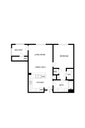 1 bed, 1 bath, 762 sqft, $1,493