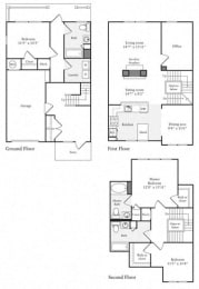 3 beds, 3 baths, 2,100 sqft, $5,480