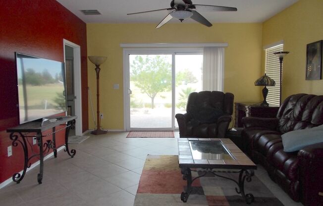Fully furnished 3-bedroom, 2.5-bath home available in a 55+ community!