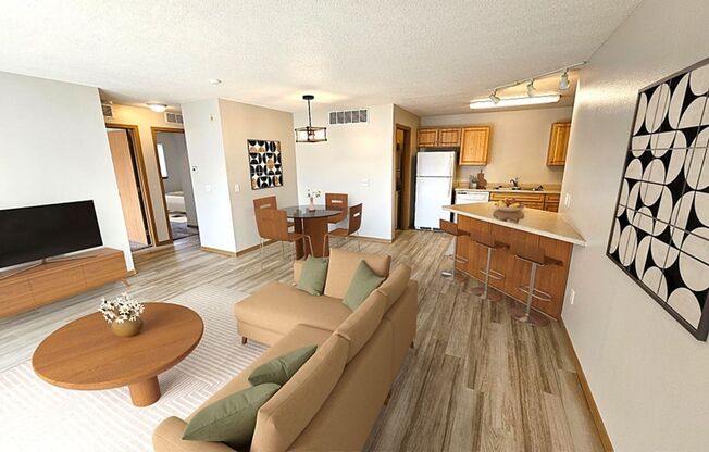 2 beds, 1 bath, 898 sqft, $1,025, Unit 7003 W. 56th Street #8