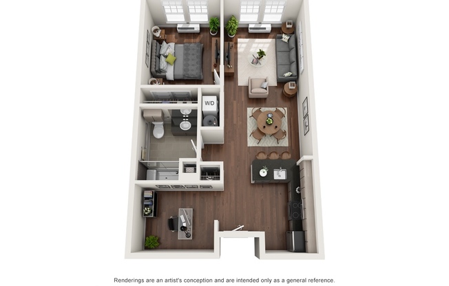1 bed, 1 bath, 777 sqft, $2,425, Unit 106