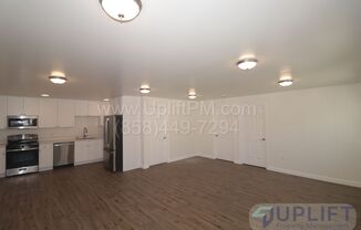 All new 2 bed 1 bath Duplex